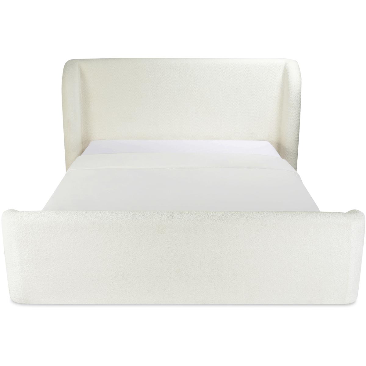 Moe's Home Collection RN-1152-05-0 Sophia White Bed, Queen
